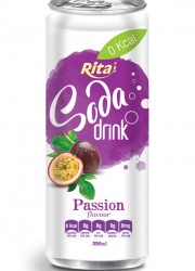 330ml Soda drink passion Flavour 2